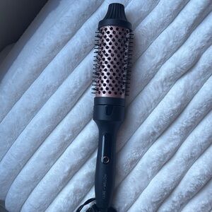 L'ange Black and Rose Gold Hair Dryer Brush